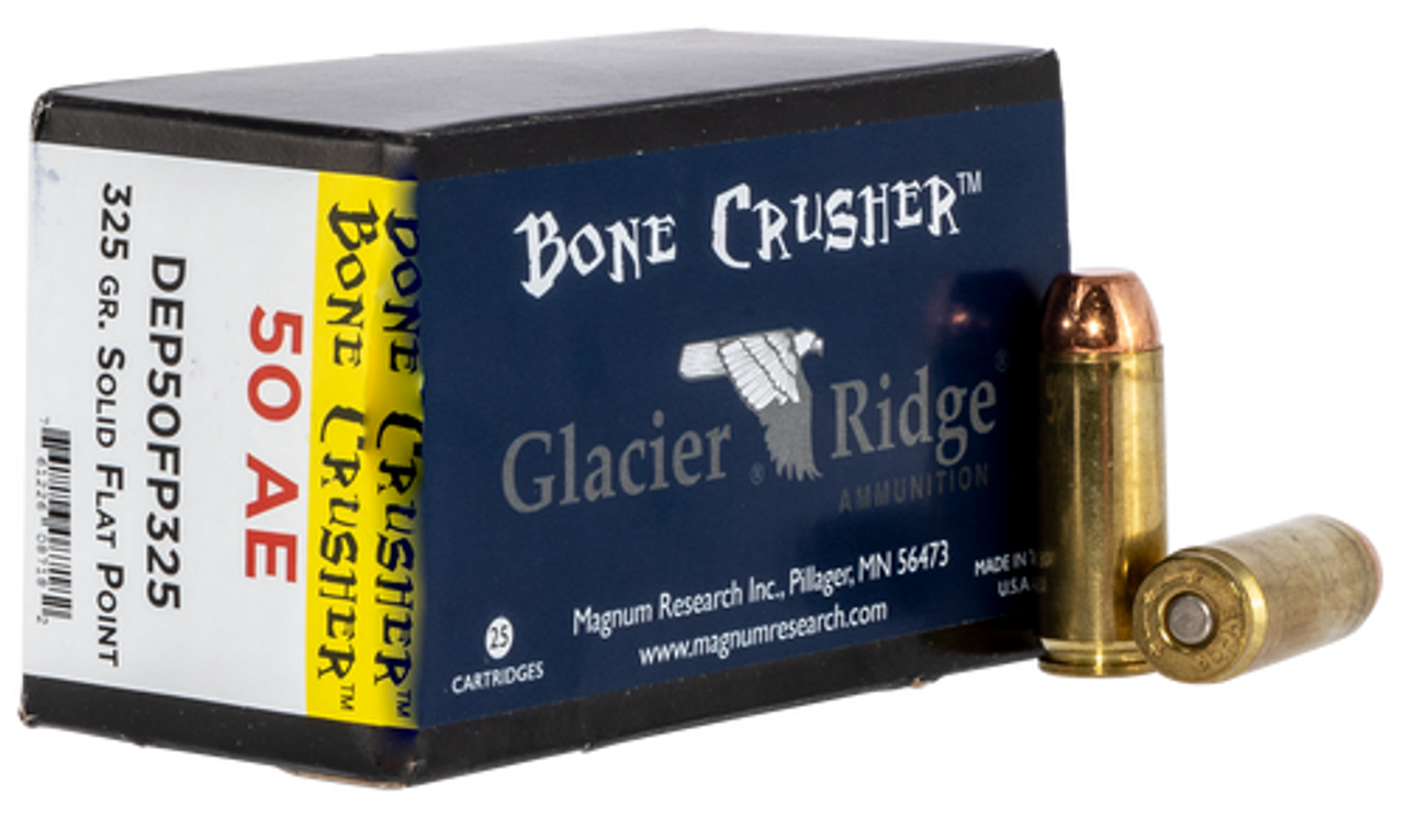 Magnum Research BoneCrusher 50 AE 325gr, Flat Point 20rd