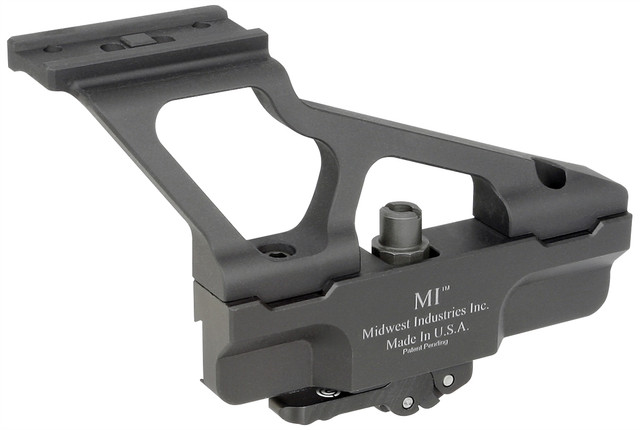 Midwest Industries AK G2 Side Rail Scope Mount for Yugoslavian AK-47, Rail Top