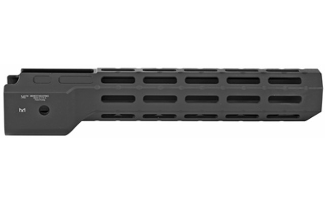 Midwest Industries Combat Handguard – 12" M-LOK, Fits Ruger PC9, 6061-T6 Aluminum, Black Hardcoat Anodized