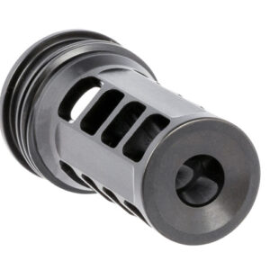 OSS QD 338 Muzzle Brake – 3/4x24 TPI Thread, Quick Detach, for .338 Caliber Rifles