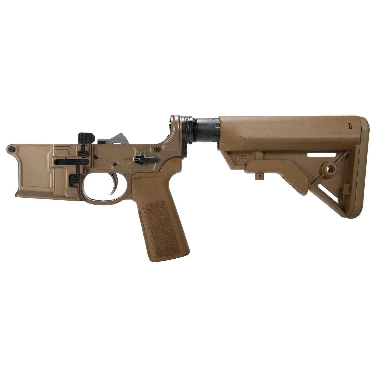 PWS MK1 Mod 2-M Complete Lower Receiver – Multi-Caliber | Kodiak Brown | B5 Bravo Stock