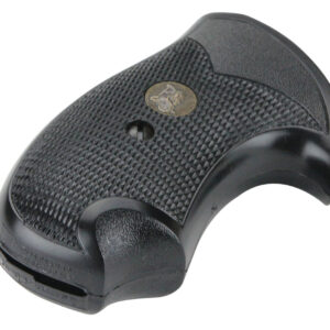 Pachmayr Compact Pistol Grip S&W J Frame, Round Butt, Black Rubber