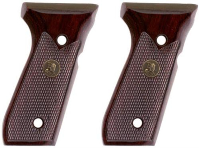 Pachmayr Renegade Grip Beretta 92 Checkered Wood Laminate