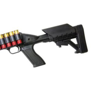 ProMag Archangel Tactical Stock System – Black, Fits Mossberg 500/590 Shotguns