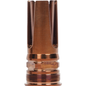 Q LLC 8.6 Blackout Flash Hider – Steel, 1/2x28 Threads, 2.13 OAL, Black Finish