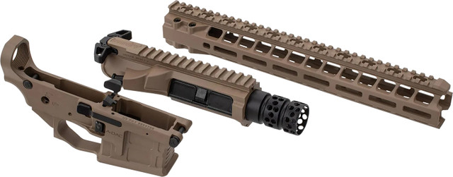 Radian AX556 Billet Upper/Lower Set, 223 Remington/5.56x45mm 14" M-Lok Flat Dark Earth Cerakote