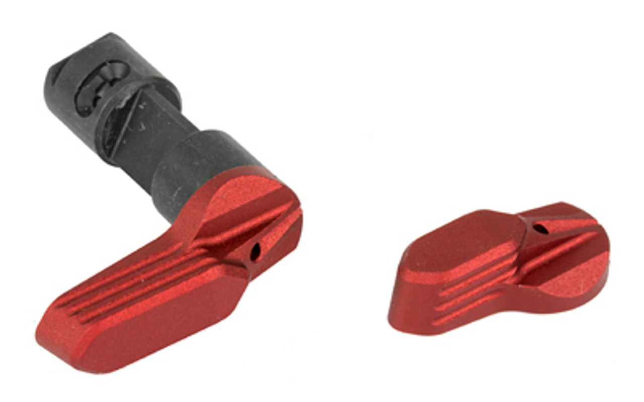 Radian Competition Talon Ambidextrous 45/90 Safety Selector – AR-15 – Long/Short – Red
