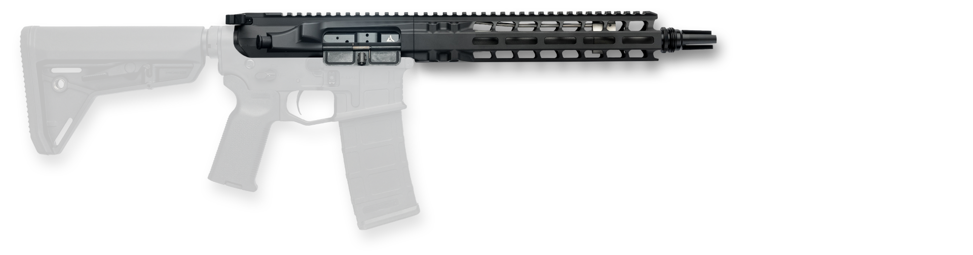 Radian Model 1 Complete AR-15 Upper – .223 Wylde, 14.5" Threaded Match Barrel, Black Cerakote, M-LOK, Mid-Length Gas