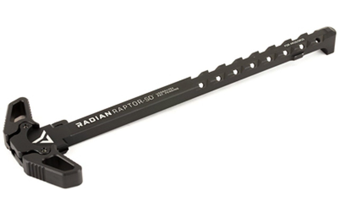 Radian Raptor-SD Ambidextrous Charging Handle – AR-10/SR-25, Black Anodized