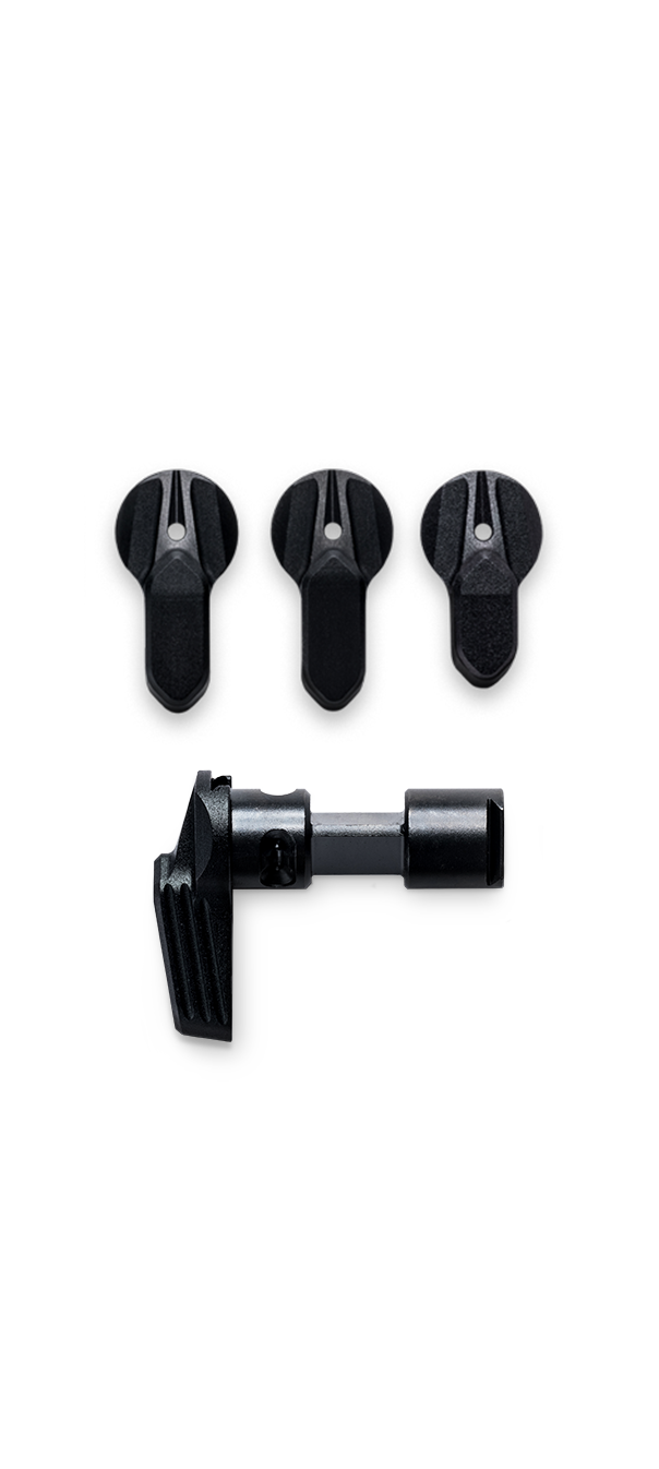 Radian, Talon Ambidextrous Safety Selector, 4 Lever Kit, Black