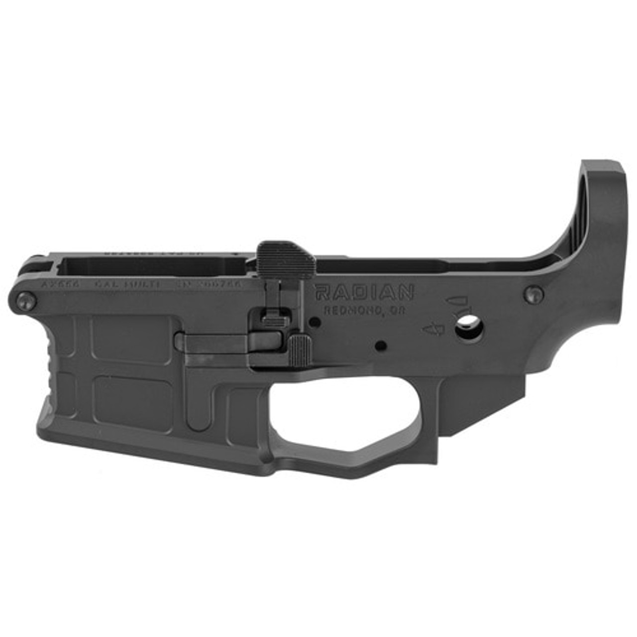 Radian Weapons AX556 Stripped Billet Lower, 223 Rem 5.56mm, Ambidextrous