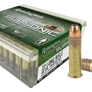Remington Silencer Subsonic 22LR 40gr, HP 100rd Box