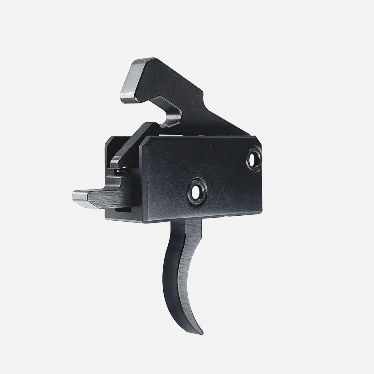 Rise Armament LE145 Tactical AR-Platform Trigger – Black Hardcoat Anodized, Single-Stage Curved, 4.50 lbs