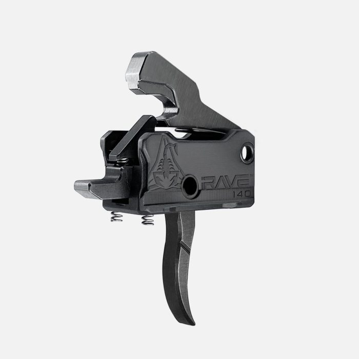 Rise Armament RA-140 Super Sporting Trigger – Single-Stage, Curved, 3.5 lbs Pull