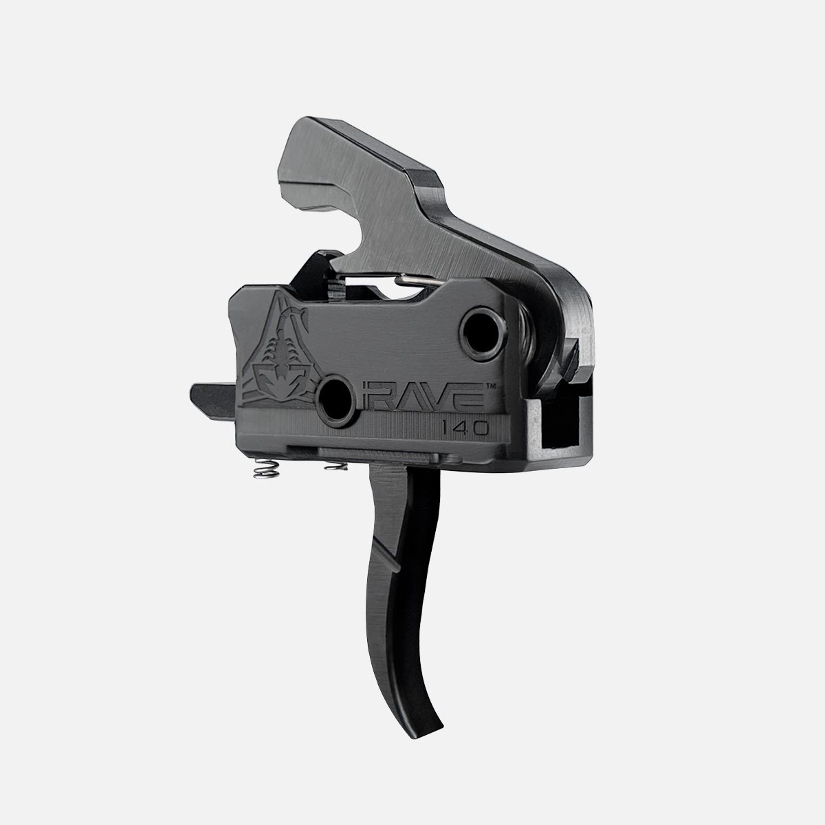 Rise Armament RA-140 Super Sporting Trigger – Single-Stage, Curved, 3.5 lbs Pull