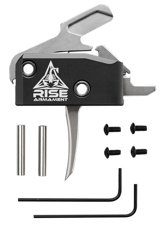 Rise Armament RA-434 High Performance Trigger – AR-15/AR-10, Flat, 3.5 lbs Pull Weight