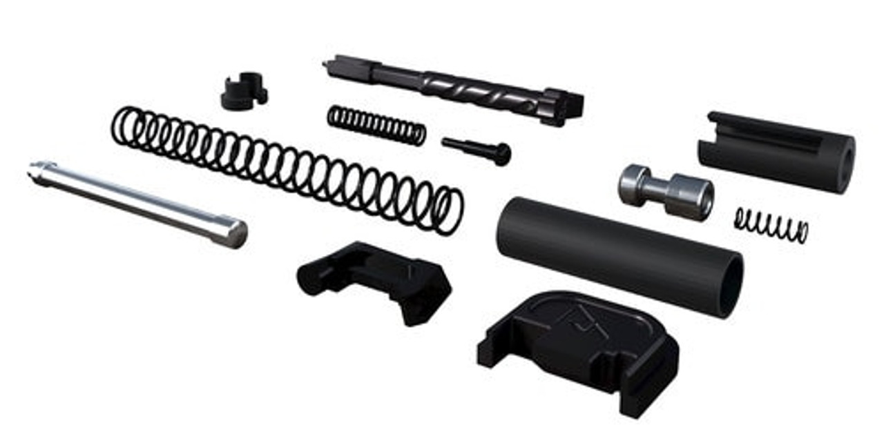 Rival Arms Slide Completion Kit – Glock 9mm Gen3/Gen4 – 17-4 Stainless Steel, Black PVD