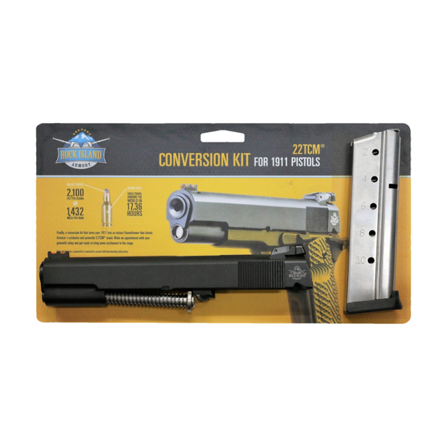 Rock Island Armory 22TCM Converstion Kit for A1 1911 9mm