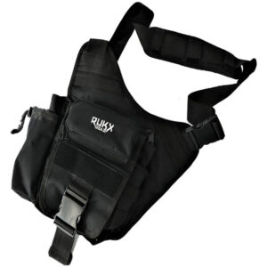 Rukx Single Strap Sling Bag Black
