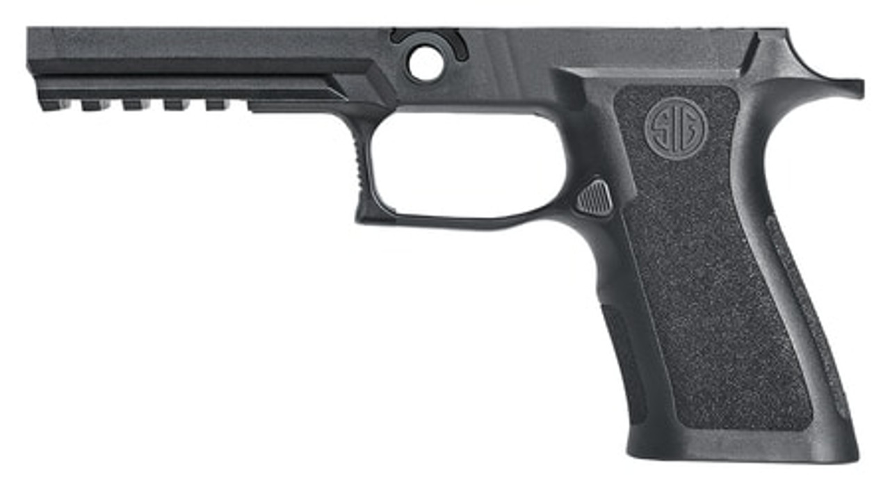 Sig Grip Module Assy P320X5, 9/40/357, Full Size, Medium, Grip Weight, Funnel, Black
