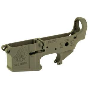 Sons of Liberty Scalper Stripped Lower Receiver, Olive Drab Green Cerakote