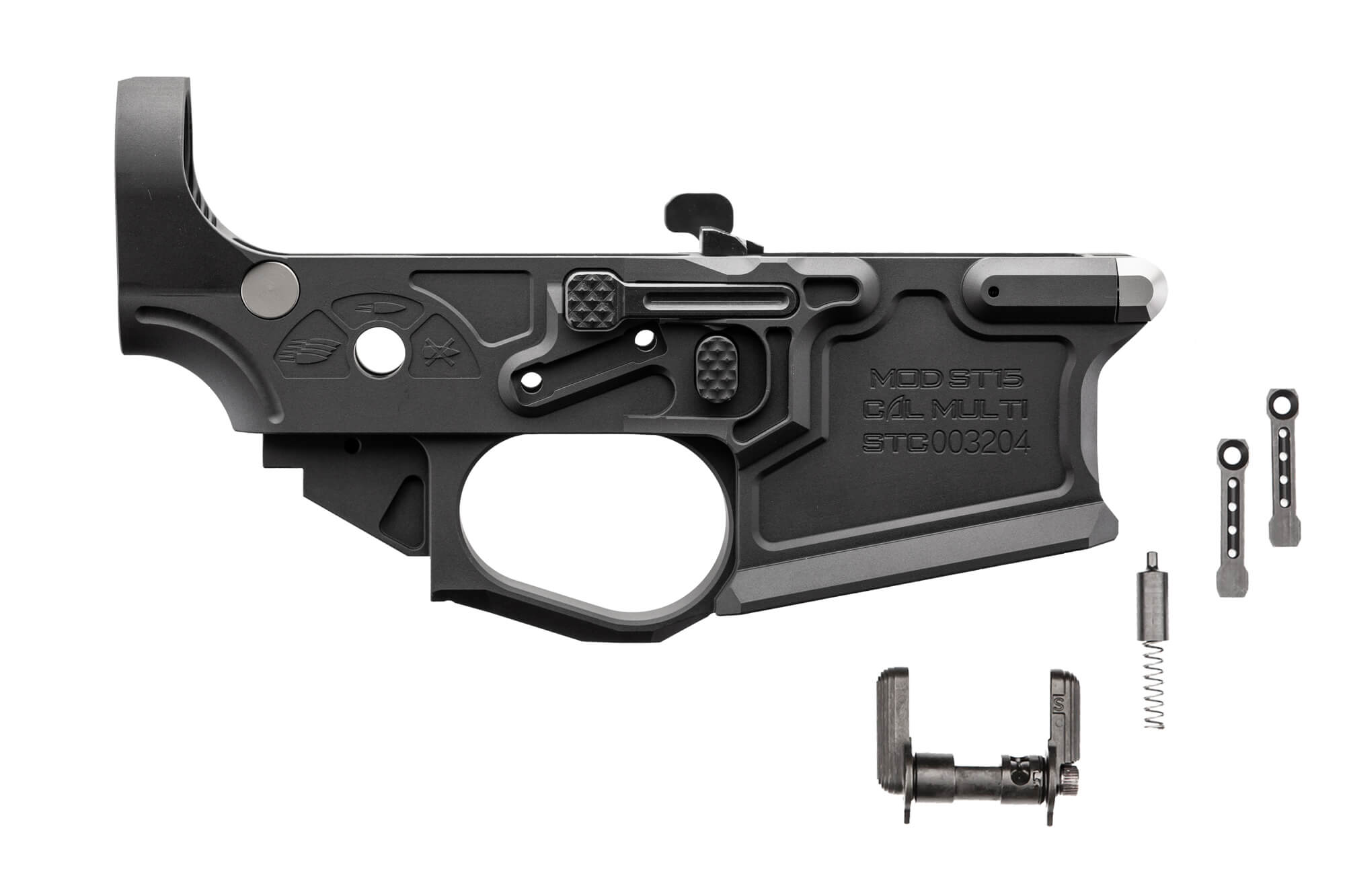 Spikes Billet Lower - Gen II (Includes all small parts except fire control group)