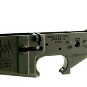 Spikes Lower Receiver Stripped ST-15 Spider, Bullet Marking
