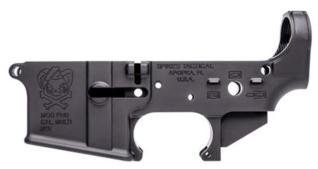 Spikes Tactical Pipe Hitters Union Joker Stripped Lower Receiver – Multi-Caliber | Custom AR-15 Platform
