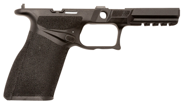 Springfield Echelon Grip Module Large, Aggressive Texture, Black Polymer, Ambi Mag Release, 3 Backstraps