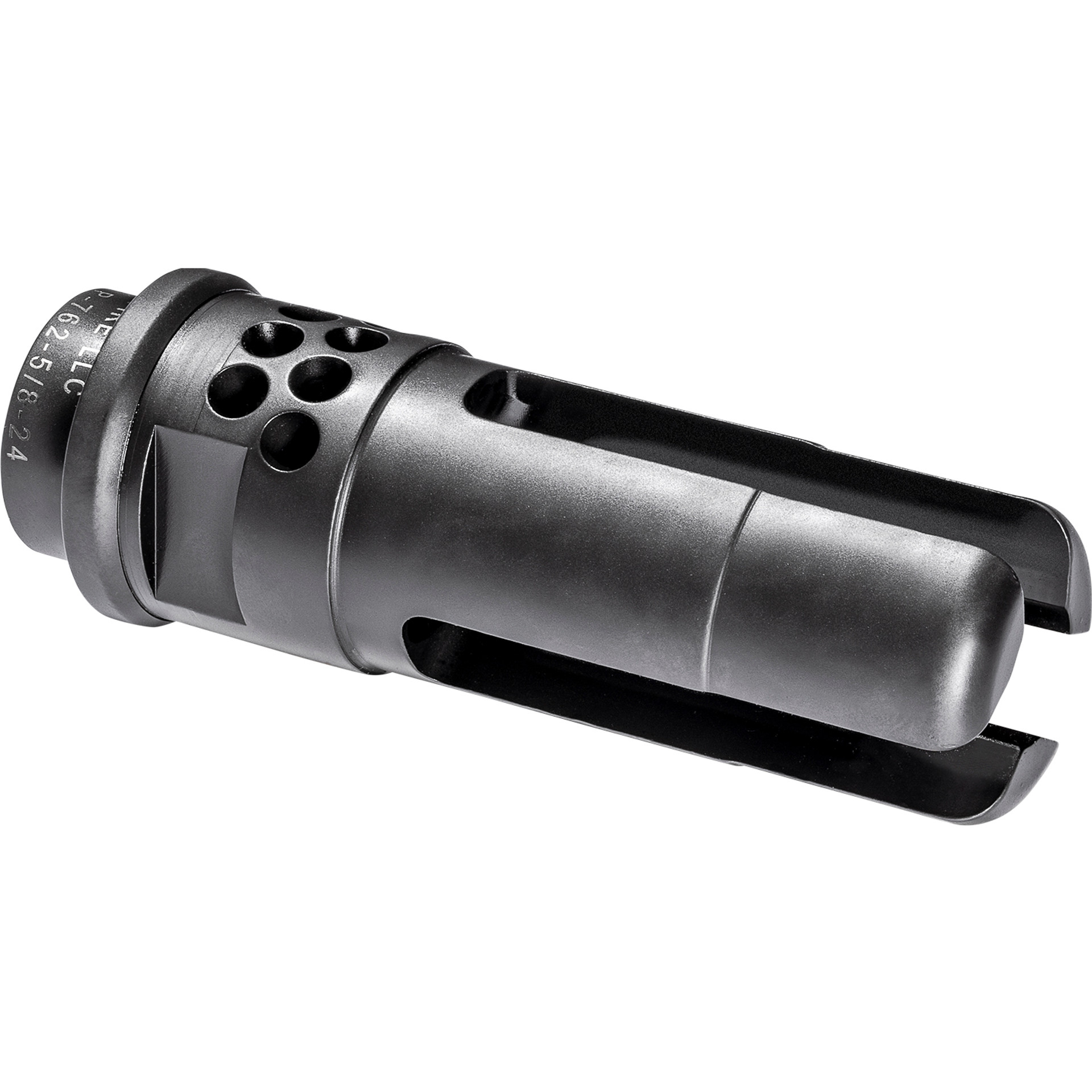 SureFire WARCOMP 7.62 Flash Hider – 3-Prong, Ported Muzzle Brake, 5/8x24 TPI, SOCOM Suppressor Compatible
