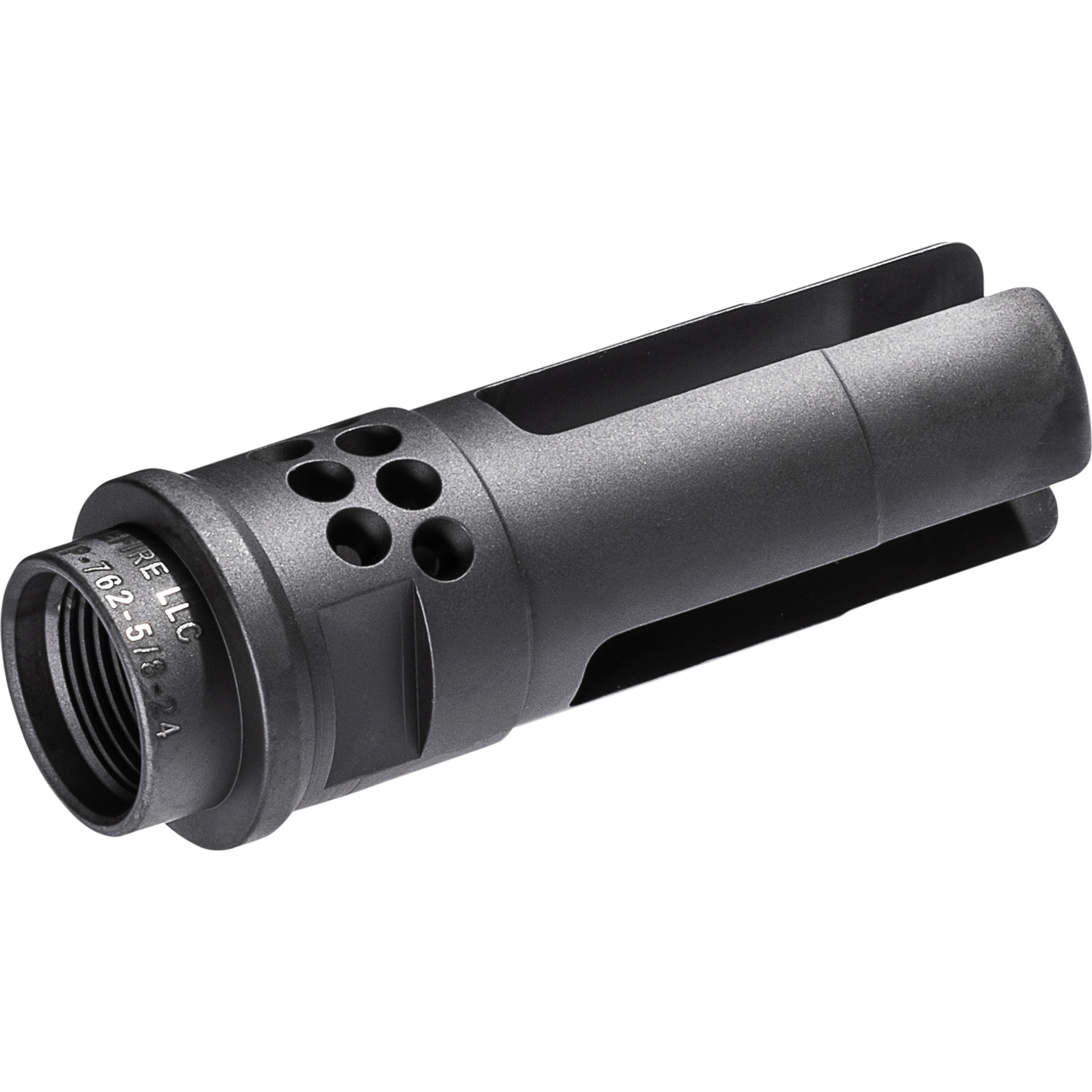 SureFire WARCOMP 7.62 Flash Hider – 3-Prong, Ported Muzzle Brake, 5/8x24 TPI, SOCOM Suppressor Compatible