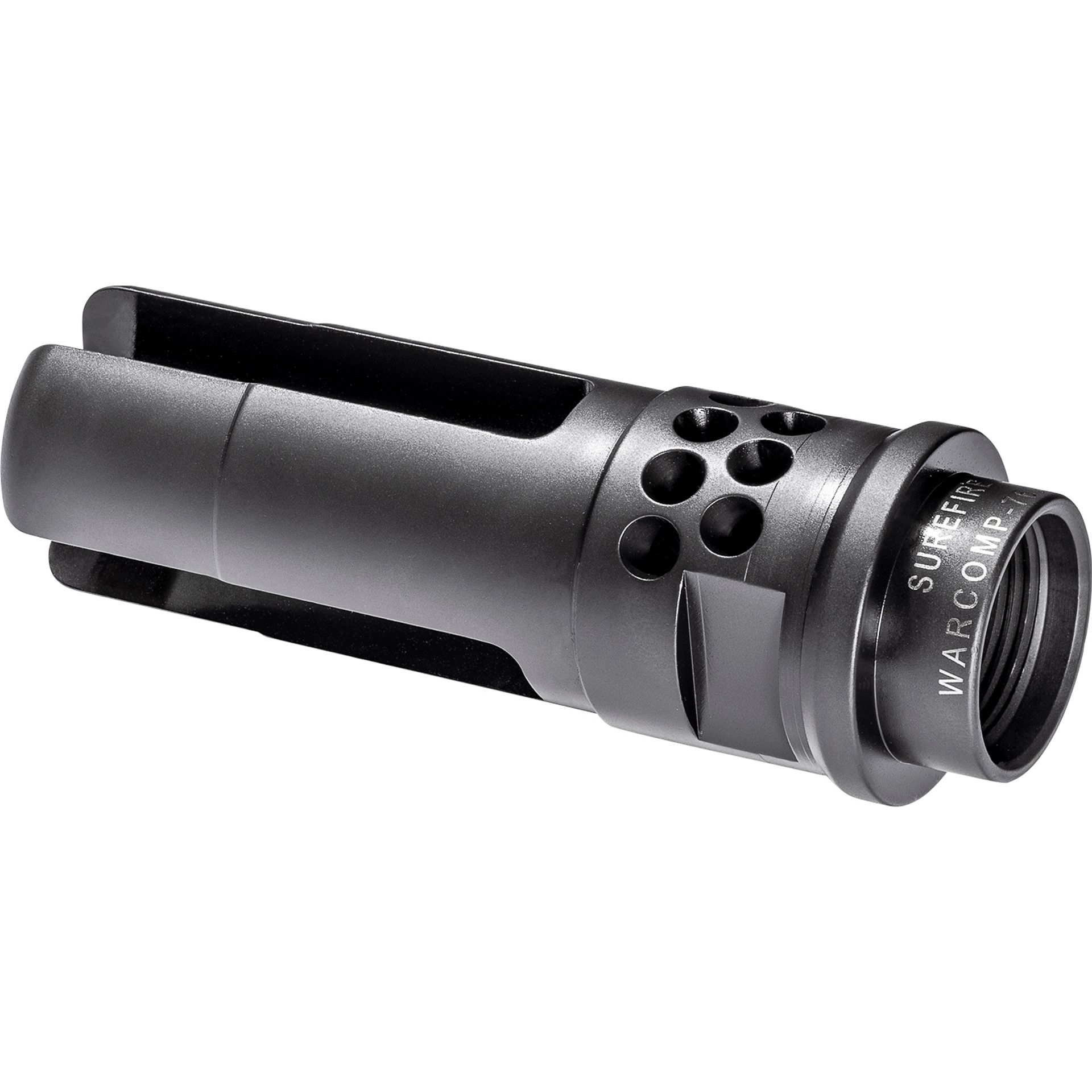 SureFire WARCOMP 7.62 Flash Hider – 3-Prong, Ported Muzzle Brake, 5/8x24 TPI, SOCOM Suppressor Compatible