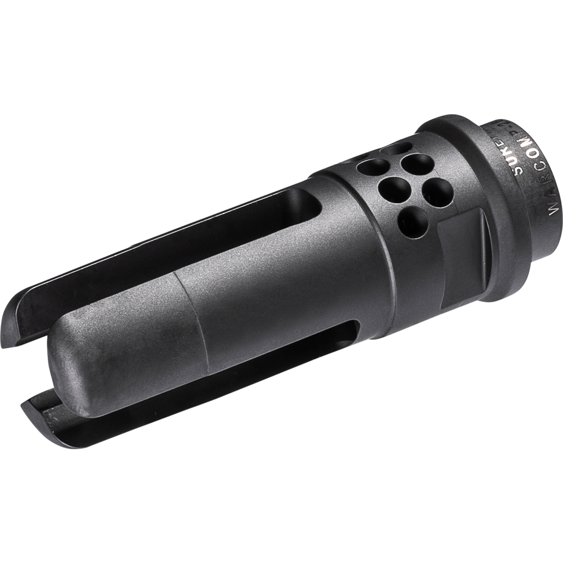 SureFire WARCOMP 7.62 Flash Hider – 3-Prong, Ported Muzzle Brake, 5/8x24 TPI, SOCOM Suppressor Compatible