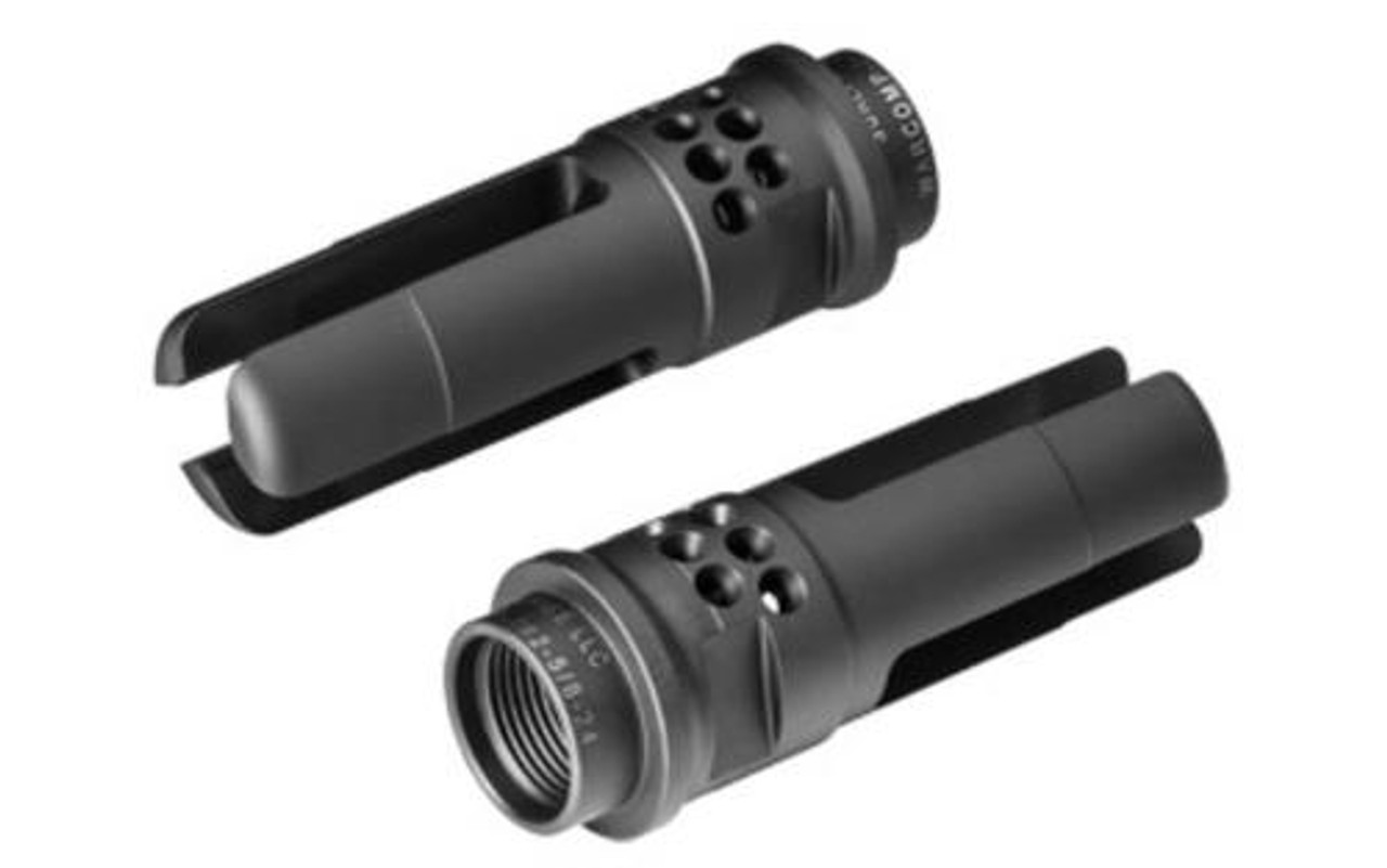 SureFire WARCOMP 7.62 Flash Hider – 3-Prong, Ported Muzzle Brake, 5/8x24 TPI, SOCOM Suppressor Compatible
