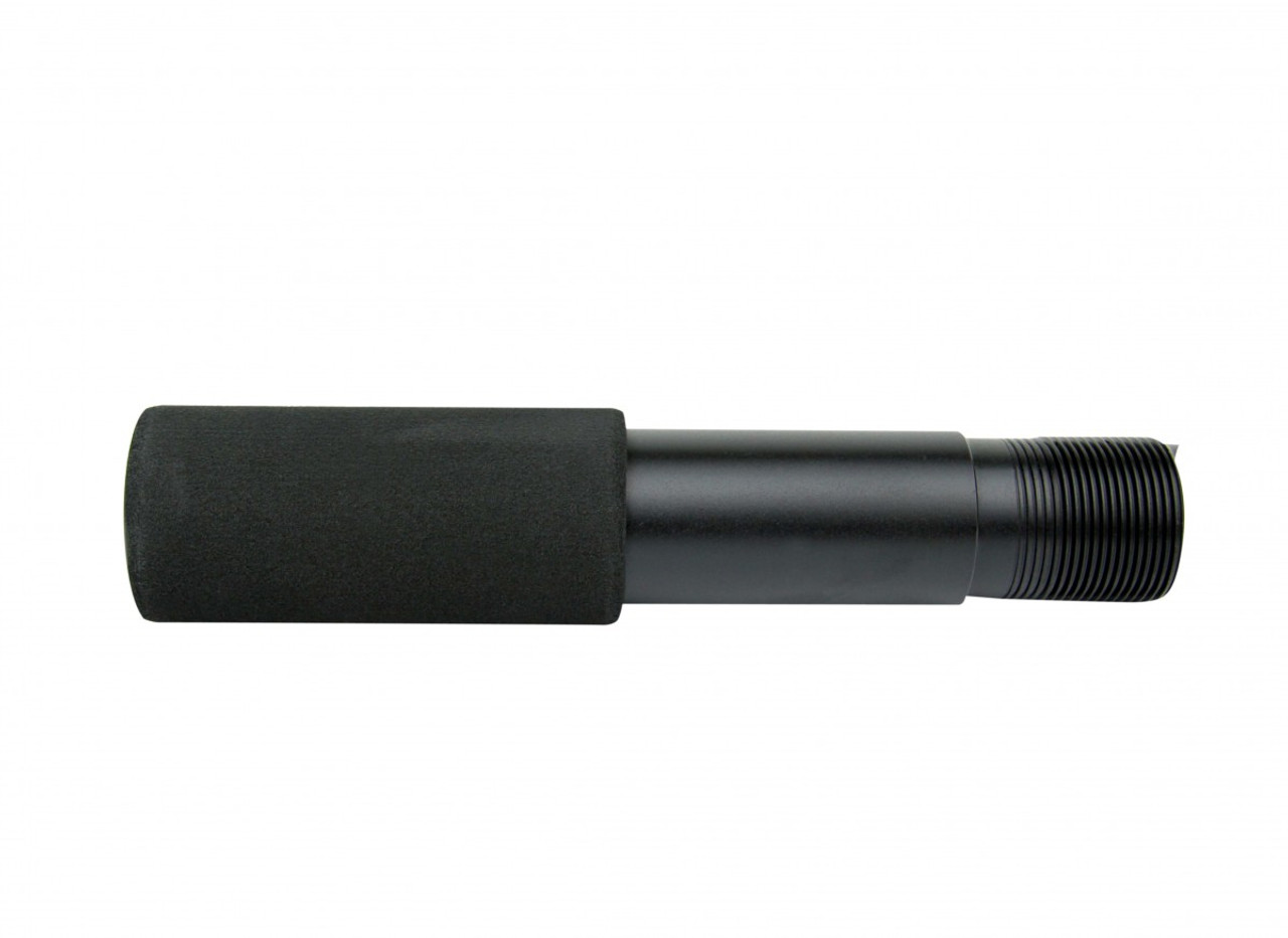 TacFire AR-15 Pistol Buffer Tube – 7.25" Length with Foam Cover, Fits AR-15 Platform