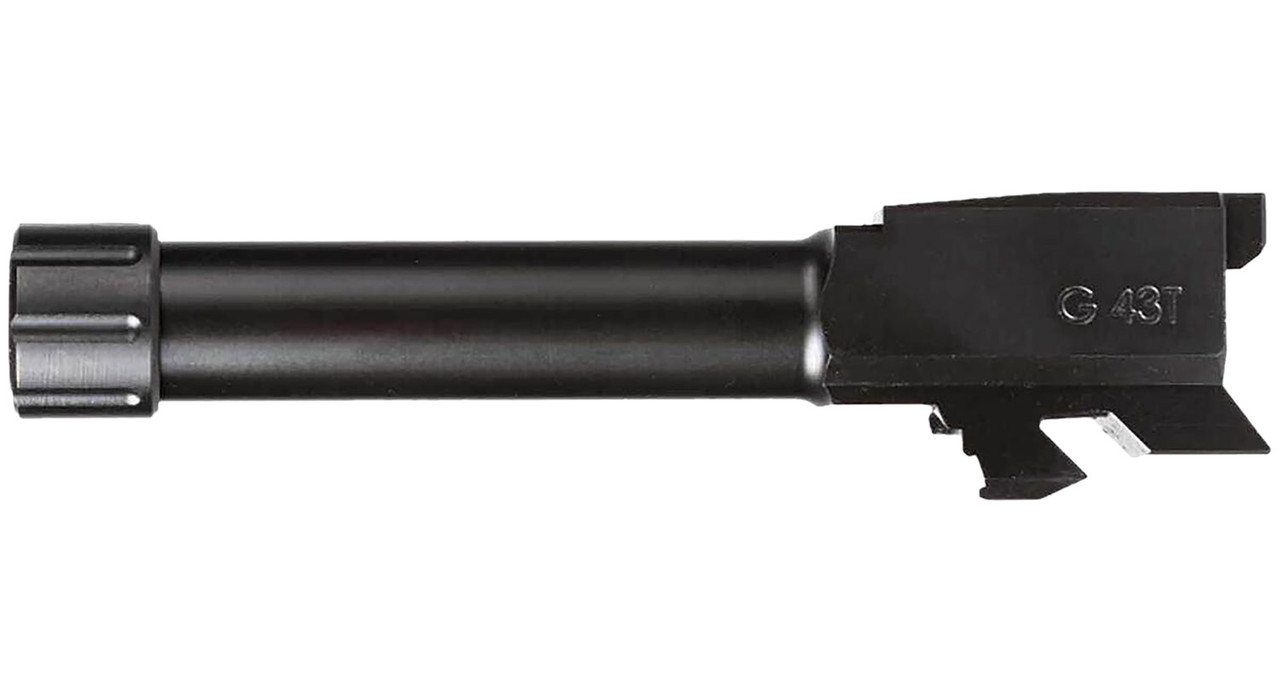 Tapco 9mm Fits Glock 43/43x Black Stainless Steel