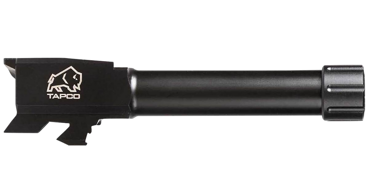 Tapco 9mm Fits Glock 43/43x Black Stainless Steel