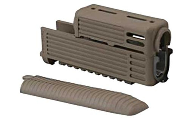 Tapco AK Standard Handguard, Rails and Lower Cover. Flat Dark Earth