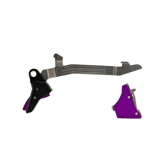 Timney Alpha Competition Trigger – Glock Gen 3/Gen 4 – Gold Anodized – G17, G19, G22, G23, G34 Compatible