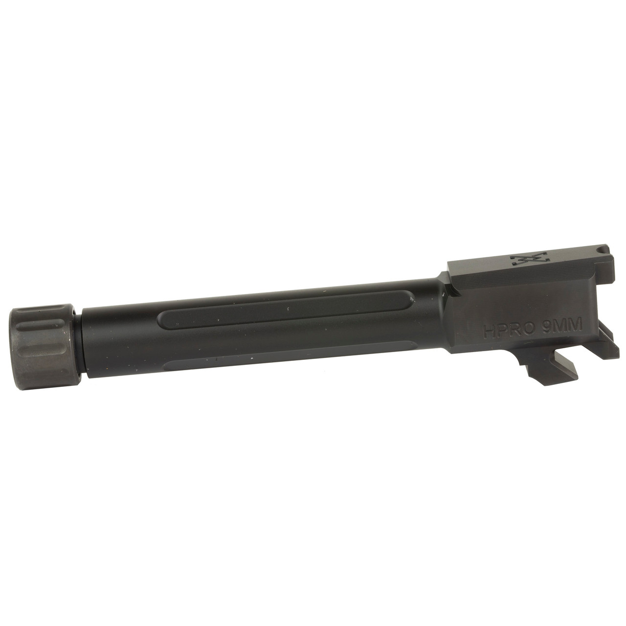 True Precision 9mm Threaded Barrel Black, Fits Springfield Hellcat Pro