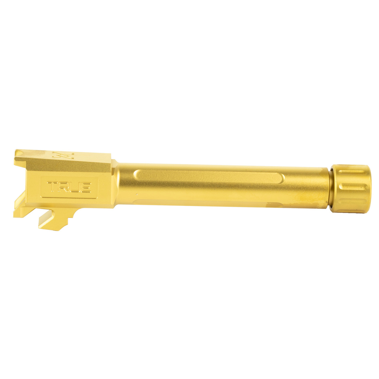True Precision 9mm Threaded Barrel Gold, Fits Springfield Hellcat Pro