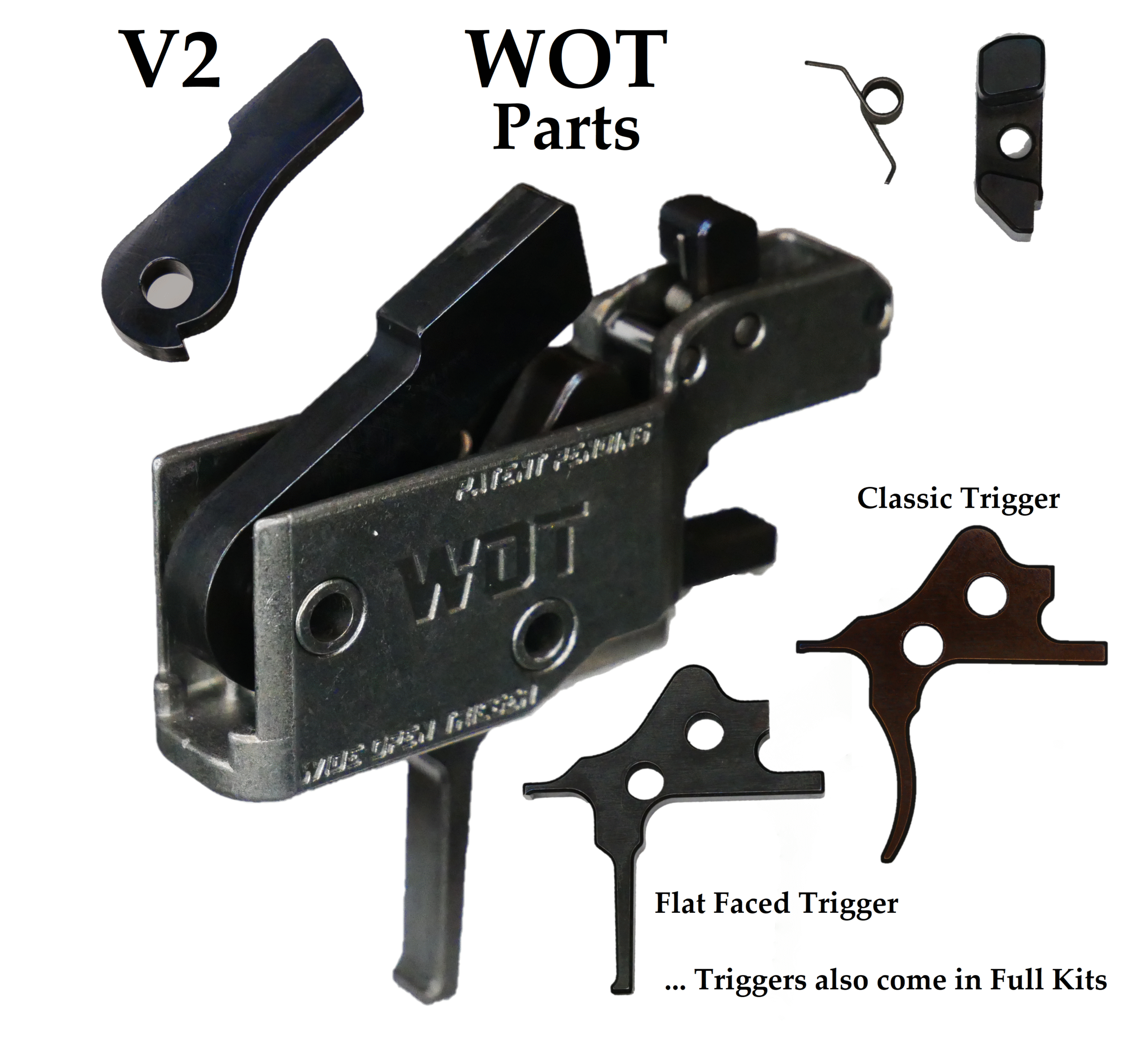 WOT TRIGGER UPGRADE KIT – COMPLETE UPGRADE KIT