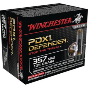 Winchester PDX1 Defender .357 Magnum 125gr, Personal Defense 20rd