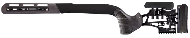 Woox Furiosa Chassis – Midnight Gray, Fits Remington 700 BDL Long Action Rifles
