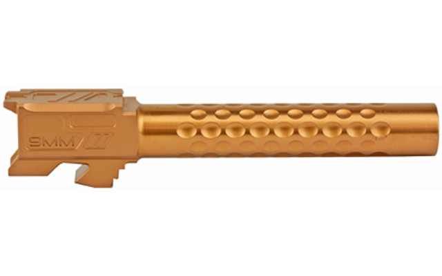 ZEV Technologies Optimized Barrel – 9mm – Bronze – Fits Glock 17 Gen 1–4