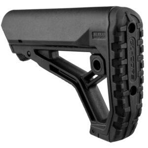 FAB Defense GL-CORE AR-15 Buttstock – Fits Mil-Spec & Commercial Buffer Tubes