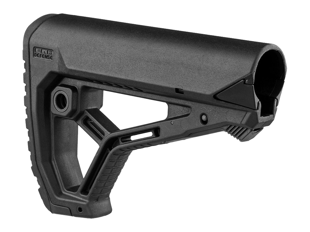 FAB Defense GL-CORE AR-15 Buttstock – Fits Mil-Spec & Commercial Buffer Tubes