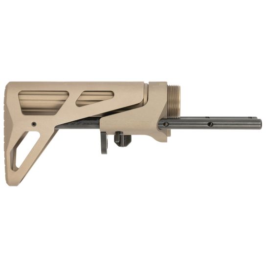 Maxim Defense CQB Stock – Standard Flat Dark Earth | Ultra-Compact AR-15/AR-10 Stock