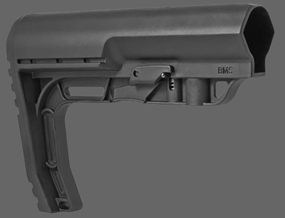 Mission First Tactical Battlelink Minimalist Stock – AR-15 Commercial-Spec, Lightweight & Rugged