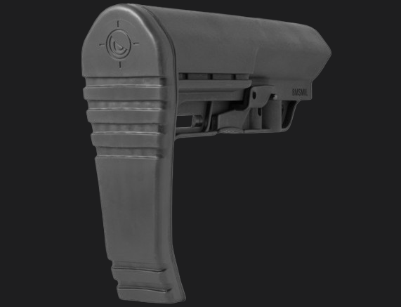 Mission First Tactical Battlelink Minimalist Stock – AR-15 Commercial-Spec, Lightweight & Rugged